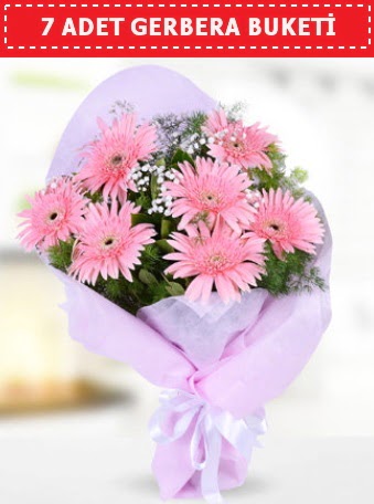 Pembe Gerbera Buketi Temelli anneler gn iek yolla 