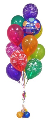 Ankara Temelli 14 ubat sevgililer gn iek  Sevdiklerinize 17 adet uan balon demeti yollayin.
