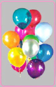 Ankara Temelli iek yolla , iek gnder , ieki   15 adet karisik renkte balonlar uan balon